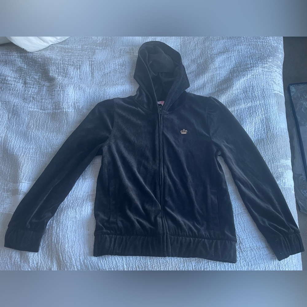 Juicy Couture Black Velvet Jacket - Kids